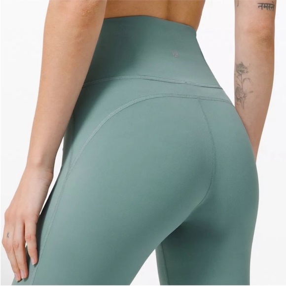 NWOT Lululemon Groove Pant Flare Super High-Rise Nulu in‎ Tidewater Teal size 4 - Picture 2 of 7